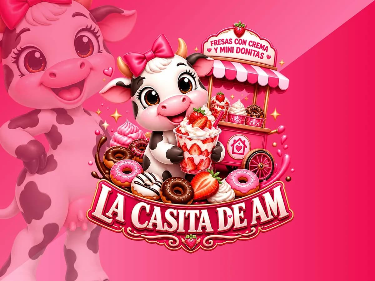 La Casita de AM, logo design by Draxz