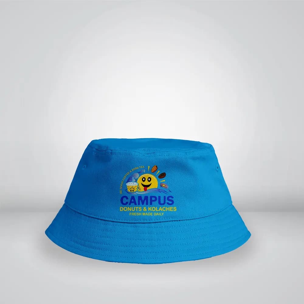 Campus bucket hat, merchandise by Draxz