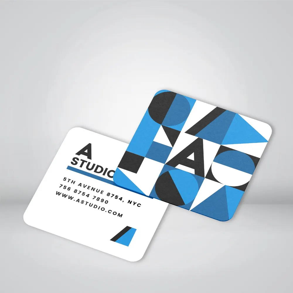 Studio business cards, print & stationery by Draxz