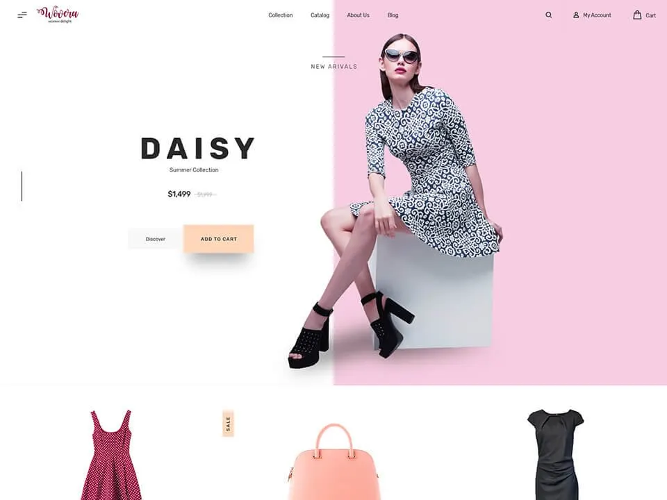 Womenswear boutique store, e-commerce design & development by Draxz