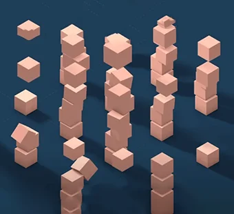 Data blocks motion, video animation by Draxz